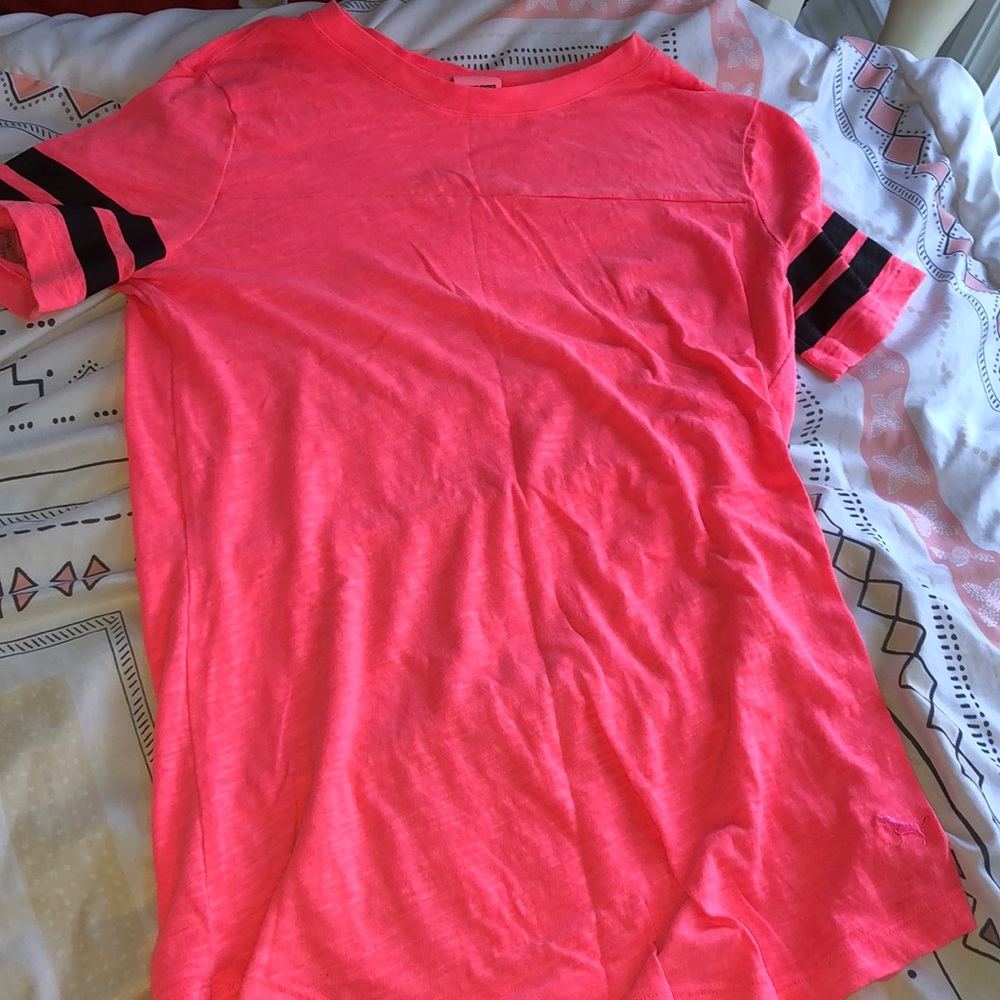 Victoria’s Secret pink neon pink shirt